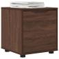Preview: Badezimmerschrank Braun Eichen-Optik 40,5 x 40 x 44 cm