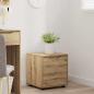 Preview: ARDEBO.de - Badezimmerschrank Artisan-Eiche 40,5 x 40 x 44 cm Holzwerkstoff