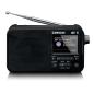 Preview: Tragbares DAB+ FM-Radio mit Bluetooth® 2,4" TFT-Display Schwarz