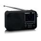 Preview: Tragbares DAB+ FM-Radio mit Bluetooth® 2,4" TFT-Display Schwarz