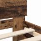 Preview: Bettrahmen mit Kopfteil Altholz 180 x 200 cm Holzwerkstoff