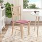 Preview: Sitzkissen 4 pcs Rosa 40 x 40 x 3 cm Samt