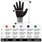 Preview: Arbeitshandschuhe 12 pcs Grau und Schwarz 9 / l Polyester