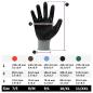 Preview: Arbeitshandschuhe 12 pcs Grau und Schwarz 11 / XXL Polyester
