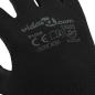 Preview: Arbeitshandschuhe 24 pcs Schwarz 8 / m Polyester