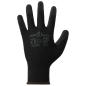 Preview: Arbeitshandschuhe 24 pcs Schwarz 8 / m Polyester