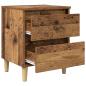 Preview: Bettschrank Altholz 40 x 35 x 50 cm Holzwerkstoff