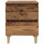 Preview: Bettschrank Altholz 40 x 35 x 50 cm Holzwerkstoff