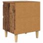 Preview: Bettschrank Altholz 40 x 35 x 50 cm Holzwerkstoff
