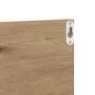 Preview: Wandregale 4 pcs Artisan-Eiche 80 x 11,5 x 18 cm Holzwerkstoff