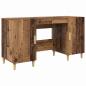 Preview: Schreibtisch mit Regal Altholz 140 x 50 x 75 cm Holzwerkstoff
