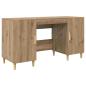 Preview: Schreibtisch Artisan-Eiche 140 x 50 x 75 cm Holzwerkstoff