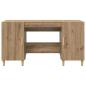 Preview: Schreibtisch Artisan-Eiche 140 x 50 x 75 cm Holzwerkstoff