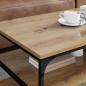 Preview: Couchtisch Artisan-Eiche 100 x 50 x 45 cm Holzwerkstoff