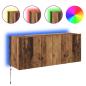 Preview: TV-Wandschrank Altholz 100 x 35 x 41 cm Holzwerkstoff