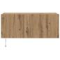Preview: TV-Wandschrank Artisan-Eiche 100 x 35 x 41 cm Holzwerkstoff