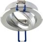 Preview: ARDEBO.de EVN Deckeneinbau, rund, schwenkbar, IP20, GX5,3, max. 50W, 12V, alu (695014)