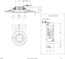 Preview: EVN LED Deckeneinbau, rund, schwenkbar, IP65, 200-240V, 8W, 3000K, 869lm, weiß (P65080102)