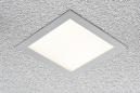 Preview: EVN LPQ-Serie LED Einbaupanel, quadratisch, IP20, 21W, 3000K, 1736lm, 350mA, silber (LPQ223502)