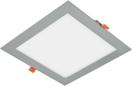 Preview: ARDEBO.de EVN LPQ-Serie LED Einbaupanel, quadratisch, IP20, 21W, 4000K, 1880lm, 350mA, silber (LPQ223501)