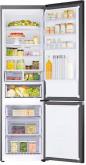 Preview: Samsung RB38C607AB1/EF Stand Kühl-Gefrierkombination, 59,5 cm breit, 387 L, NoFrost+, Urlaubsschaltung, Powercool, Powerfreeze, Premium Black Steel