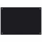 Preview: Küchenrückwände 2 pcs Schwarz 90 x 50 cm Gehärtetes Glas