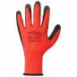 Preview: Arbeitshandschuhe 12 pcs Rot und Schwarz 10 / XL