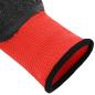 Preview: Arbeitshandschuhe 12 pcs Rot und Schwarz 10 / XL
