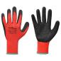 Preview: Arbeitshandschuhe 24 pcs Rot und Schwarz 11 / XXL