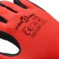 Preview: Arbeitshandschuhe 24 pcs Rot und Schwarz 11 / XXL