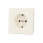 Preview: Jung LS1520NWWM SCHUKO Steckdose, 16 A, 250 V ~, Serie LS, schneeweiß matt