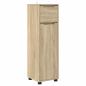 Preview: Badezimmerschrank Sonoma-Eiche 30,5 x 30 x 101 cm Holzwerkstoff