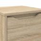 Preview: Badezimmerschrank Sonoma-Eiche 30,5 x 30 x 101 cm Holzwerkstoff