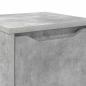 Preview: Badezimmerschrank Beton Grau 30,5 x 30 x 101 cm Holzwerkstoff