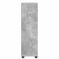 Preview: Badezimmerschrank Beton Grau 30,5 x 30 x 101 cm Holzwerkstoff