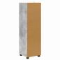 Preview: Badezimmerschrank Beton Grau 30,5 x 30 x 101 cm Holzwerkstoff