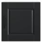 Preview: Küchenwandschrank 2 pcs Schwarz 40 x 31 x 40 cm Holzwerkstoff