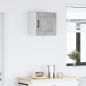 Preview: Wandschrank PORTO Beton Grau 40 x 31 x 40 cm Holzwerkstoff
