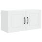 Preview: Küchenwandschrank mit Regal Weiß 80 x 31 x 40 cm Holzwerkstoff