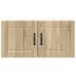 Preview: Küchenwandschrank Sonoma-Eiche 80 x 31 x 40 cm Holzwerkstoff
