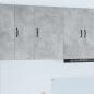 Preview: ARDEBO.de - Küchenwandschrank Beton Grau 50 x 31 x 80 cm Holzwerkstoff