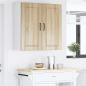 Preview: Küchenwandschrank Sonoma-Eiche 80 x 31 x 80 cm Holzwerkstoff
