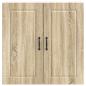 Preview: Küchenwandschrank Sonoma-Eiche 80 x 31 x 80 cm Holzwerkstoff