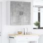 Preview: Küchenwandschrank Beton Grau 80 x 31 x 80 cm Holzwerkstoff
