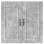 Preview: Küchenwandschrank Beton Grau 80 x 31 x 80 cm Holzwerkstoff