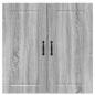 Preview: Küchenwandschrank Graues Sonoma 80 x 31 x 80 cm Holzwerkstoff