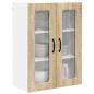 Preview: Küchenwandschrank Sonoma-Eiche 60 x 31 x 80 cm Holzwerkstoff
