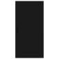 Preview: Küchenwandschrank Schwarz 50 x 31 x 100 cm Holzwerkstoff