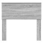 Preview: Kopfteil mit Kopfteil Graues Sonoma 90 cm Holzwerkstoff