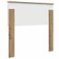 Preview: Kopfteil mit Kopfteil Artisan-Eiche 90 cm Holzwerkstoff